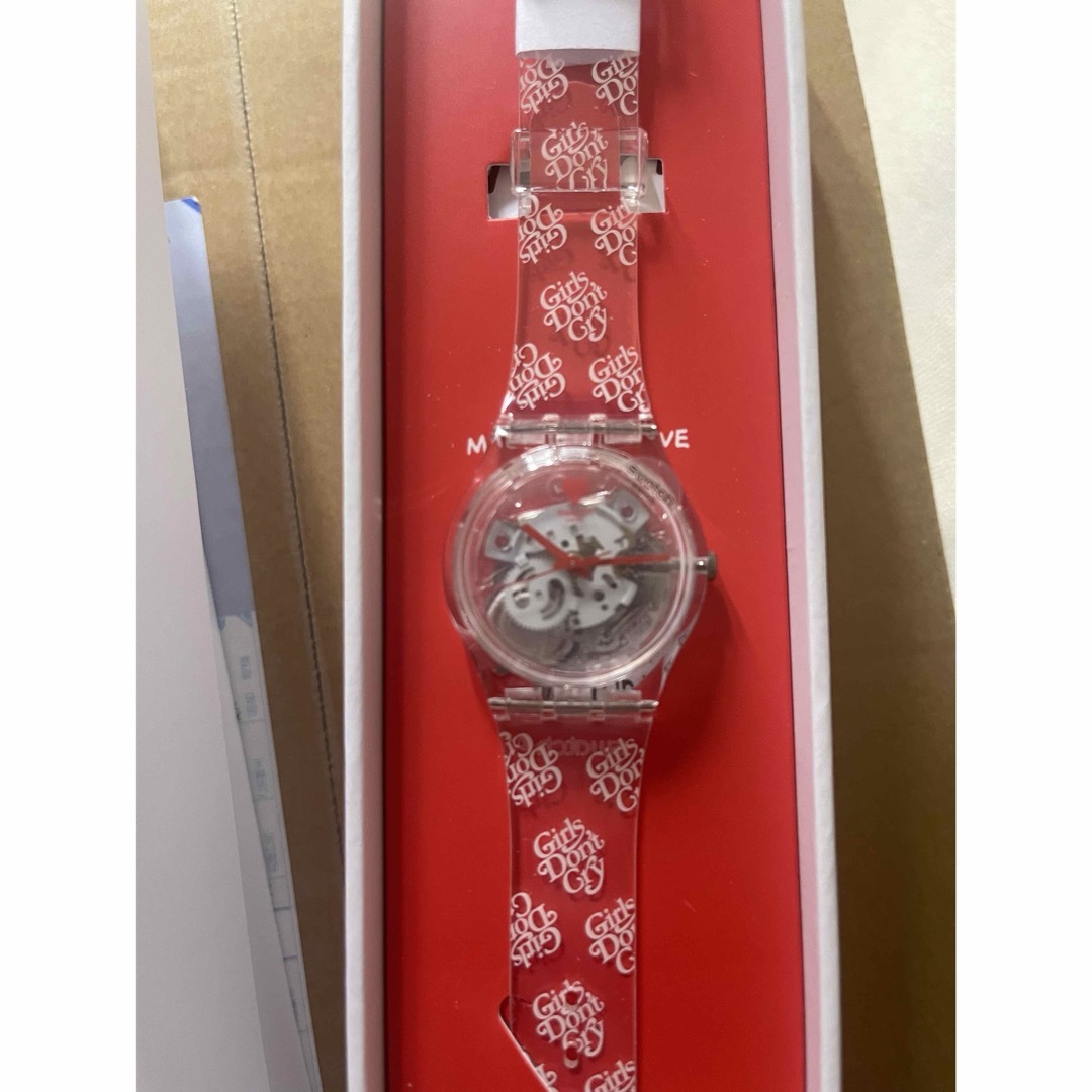 Girls Don't Cry(ガールズドントクライ)のVerdy x Swatch GIRLS DON'T CRY メンズの時計(腕時計(アナログ))の商品写真