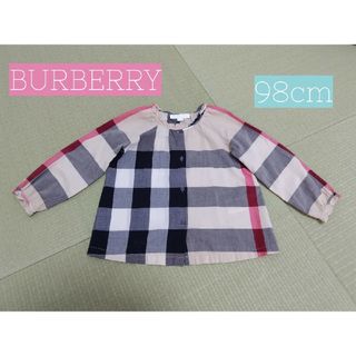 BURBERRY　バーバリー　シャツ　トップス　ブラウス　長袖　女の子