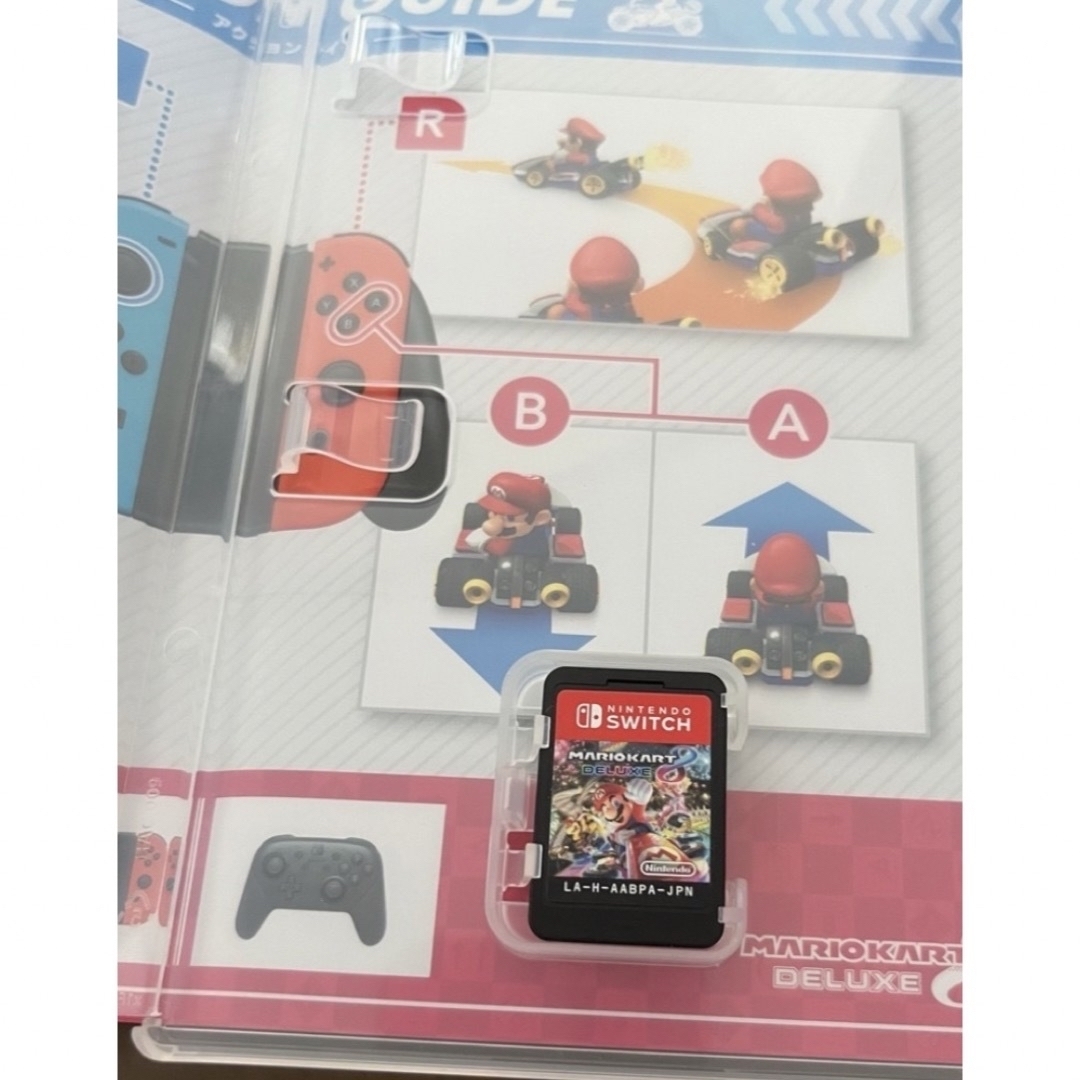 Switch ゲームソフト　中古　マリオカート8 デラックス エンタメ/ホビーのゲームソフト/ゲーム機本体(家庭用ゲームソフト)の商品写真