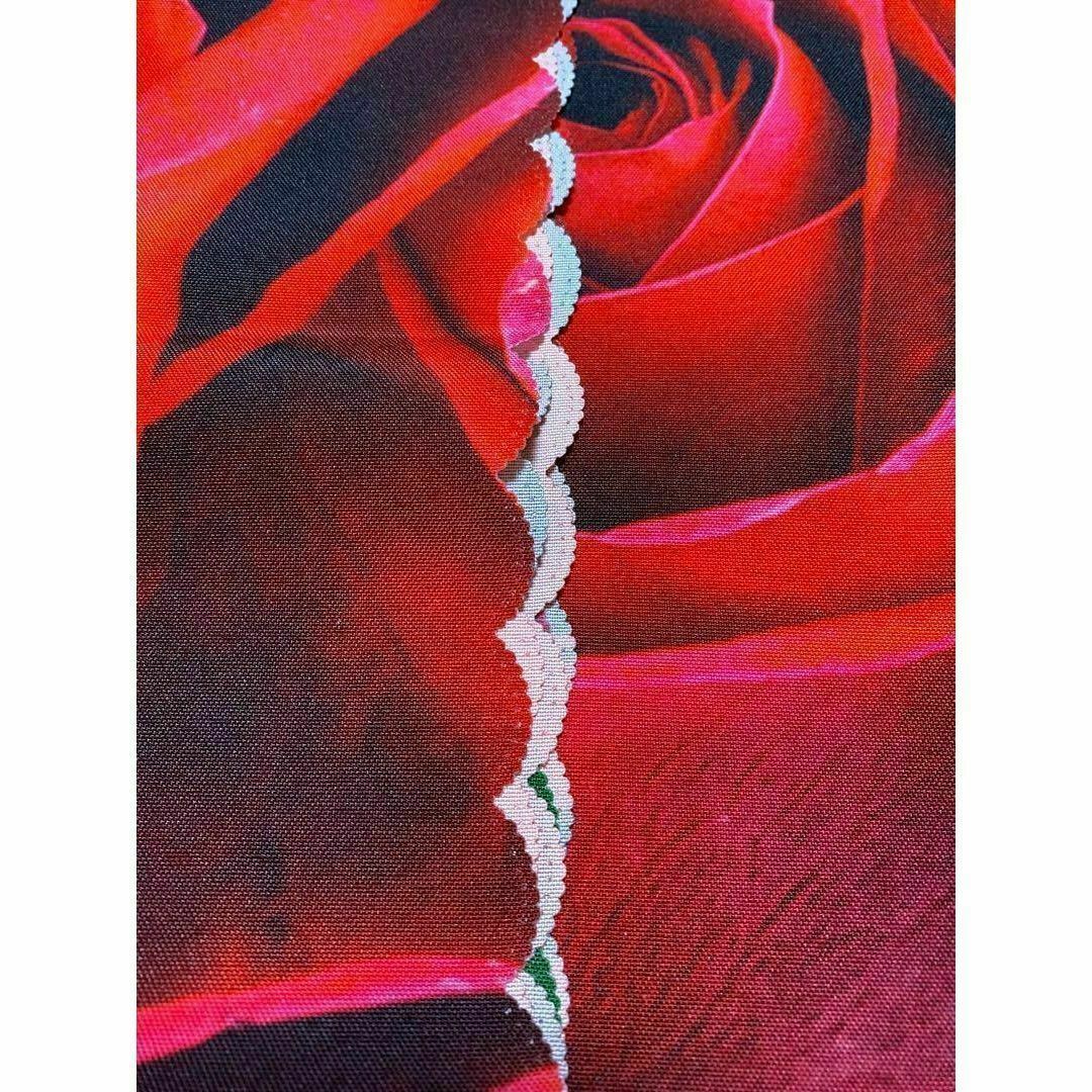 6 テーブルクロス おしゃれ 長方形 バラ 薔薇 赤 テーブルカバー 花模様 インテリア/住まい/日用品のインテリア小物(その他)の商品写真