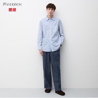 ユニクロ(UNIQLO)の2024SS ユニクロ JWアンダーソン リネンブレンドイージーパンツ XS(その他)