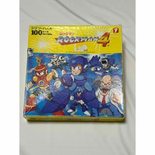 ロックマン4 ジグソーパズル 箱あり 100ピース 完成画像あり(キャラクターグッズ)