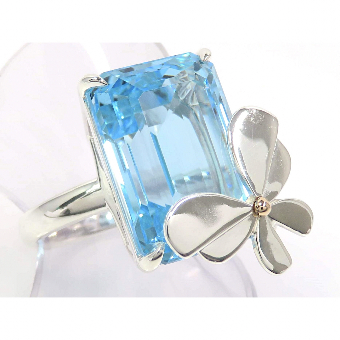【希少】TIFFANY&Co ティファニー 750 925 バタフライ リング 【希少】TIFFANY&Co ティファニー 750 925 バタフライ リング