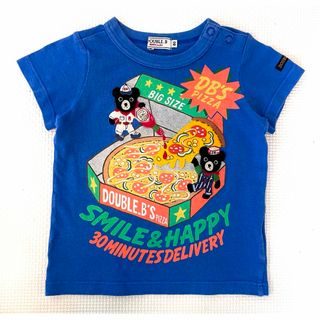 ダブルビー(DOUBLE.B)の【美品】★ミキハウス★ダブルビー★MIKI HOUSE★半袖Tシャツ★80(Ｔシャツ)