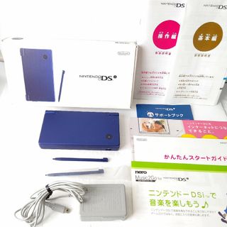 ニンテンドーDS(ニンテンドーDS)のNintendo　ニンテンドーDSi　メタリックブルー　画面極美品　任天堂(携帯用ゲーム機本体)