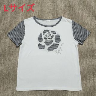 ★婦人服  Tシャツ Lサイズ(Tシャツ(半袖/袖なし))