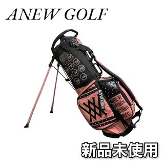 【新品未使用】ANEW GOLF（アニューゴルフ）スタンドキャディバッグ(バッグ)