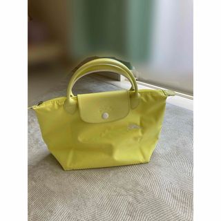 LONGCHAMP - LONGCHAMP S プリアージュ  ナイロン トートバッグ イエロー 