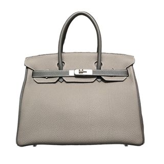 エルメス(Hermes)の　エルメス HERMES バーキン３０ パーソナルオーダー  D刻 グリアスファルト エタン SV金具 トゴ レディース ハンドバッグ(ハンドバッグ)