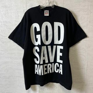 ミュージックティー(MUSIC TEE)のKANYE2020VISION　カニエウエスト　サイズＬ　メイドインＵＳＡ　古着(Tシャツ/カットソー(半袖/袖なし))