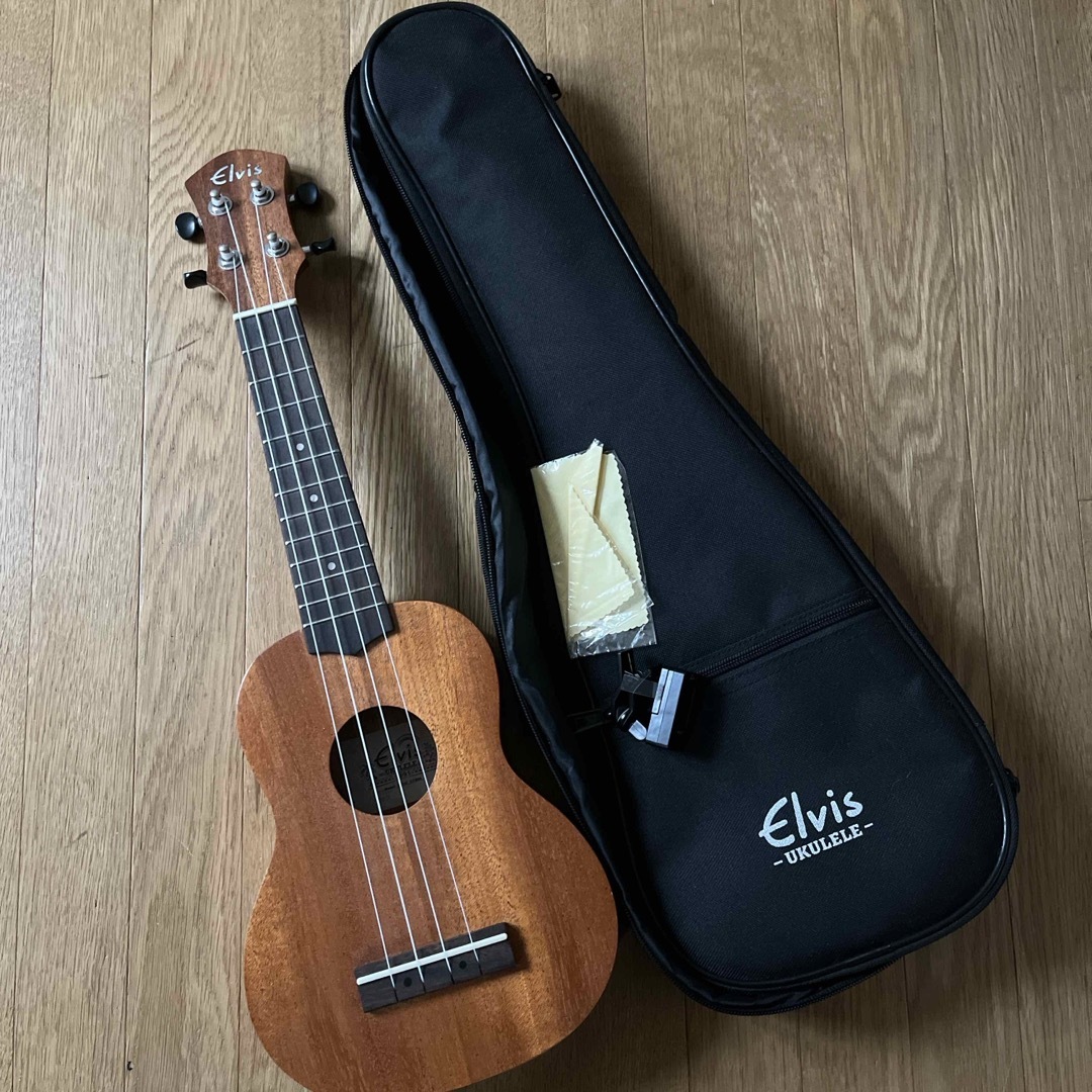 elvis ukulele ウクレレ　U100s 楽器のウクレレ(ソプラノウクレレ)の商品写真