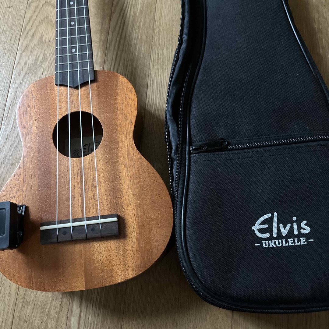 elvis ukulele ウクレレ　U100s 楽器のウクレレ(ソプラノウクレレ)の商品写真