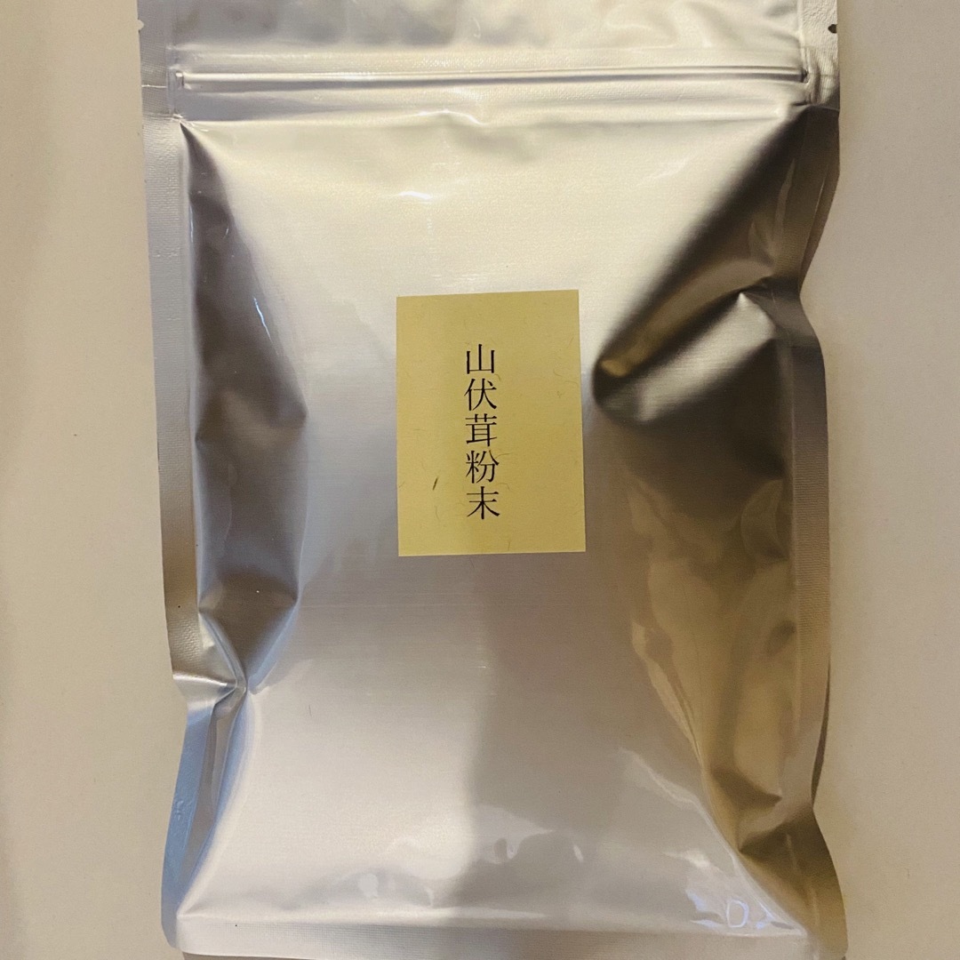 野生山伏茸粉末 ヤマブシタケパウダー100g 山伏茸 猿頭きのこ ほうとうくう 食品/飲料/酒の健康食品(その他)の商品写真