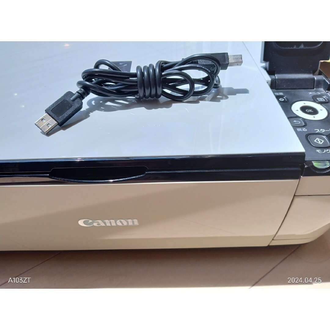 Canon(キヤノン)のインクジェットプリンターCanonキャノンMP490プリンターシルバー スマホ/家電/カメラのPC/タブレット(その他)の商品写真