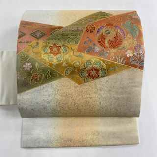 名古屋帯 美品 秀品 正絹 【中古】(帯)