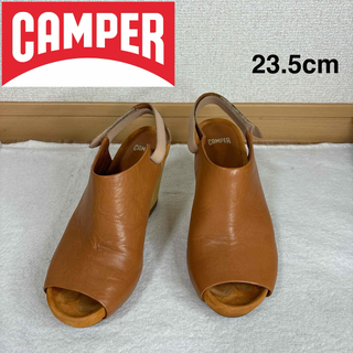 カンペール(CAMPER)のCAMPER / カンペール | アレグラ ヒールサンダル　23.5cm(サンダル)