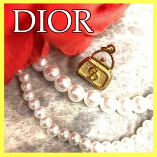 クリスチャンディオール(Christian Dior)の❤️美品❤️ クリスチャン ディオール バッグ モチーフ ネックレス ペンダント(ネックレス)