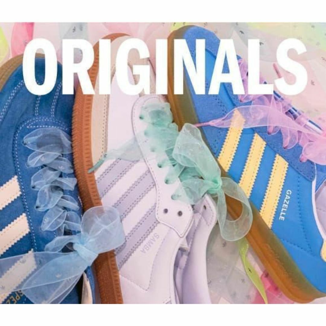 adidas(アディダス)の新品 adidas リボンシューレース 靴紐 ライム 未開封 レディースのファッション小物(その他)の商品写真