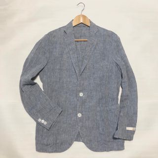 nano・universe - 【美品】ナノユニバース HERDMANS リネンシャツジャケット グレー M