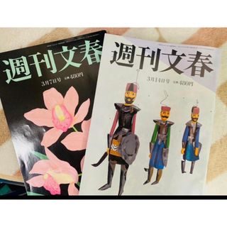 週刊文春 3月14日号 まとめて(ニュース/総合)