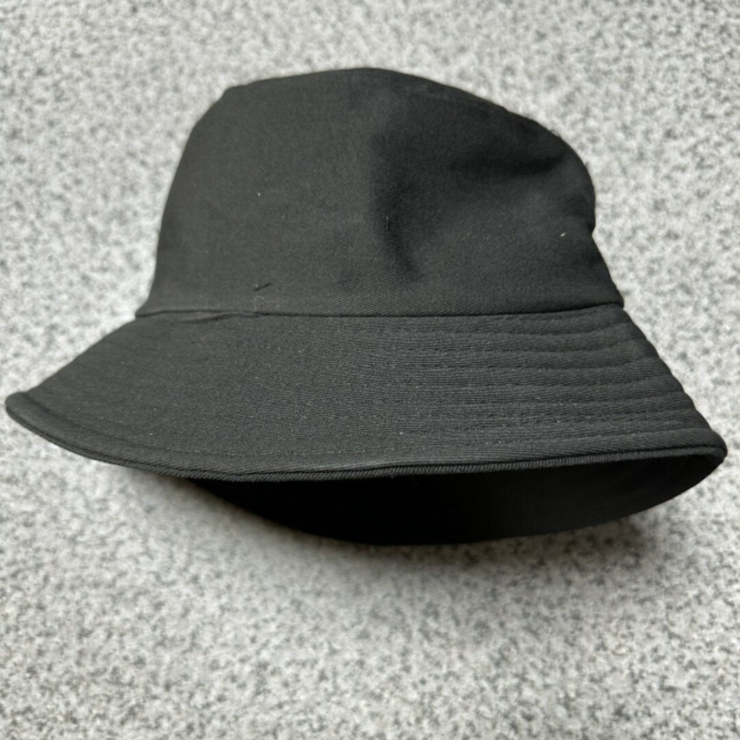 バケットハット 黒  帽子 無地 男女兼用 UVカットつば広日除け紫外線予防韓国 レディースの帽子(ハット)の商品写真