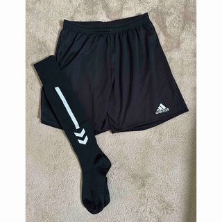 アディダス(adidas)の2005 アディダス　サッカー　ショーツ　ブラック　ヒュンメル　ソックス(ウェア)