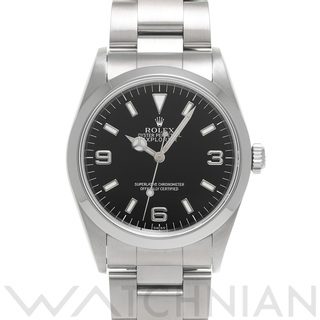 ロレックス(ROLEX)の中古 ロレックス ROLEX 14270 U番(1997年頃製造) ブラック メンズ 腕時計(腕時計(アナログ))