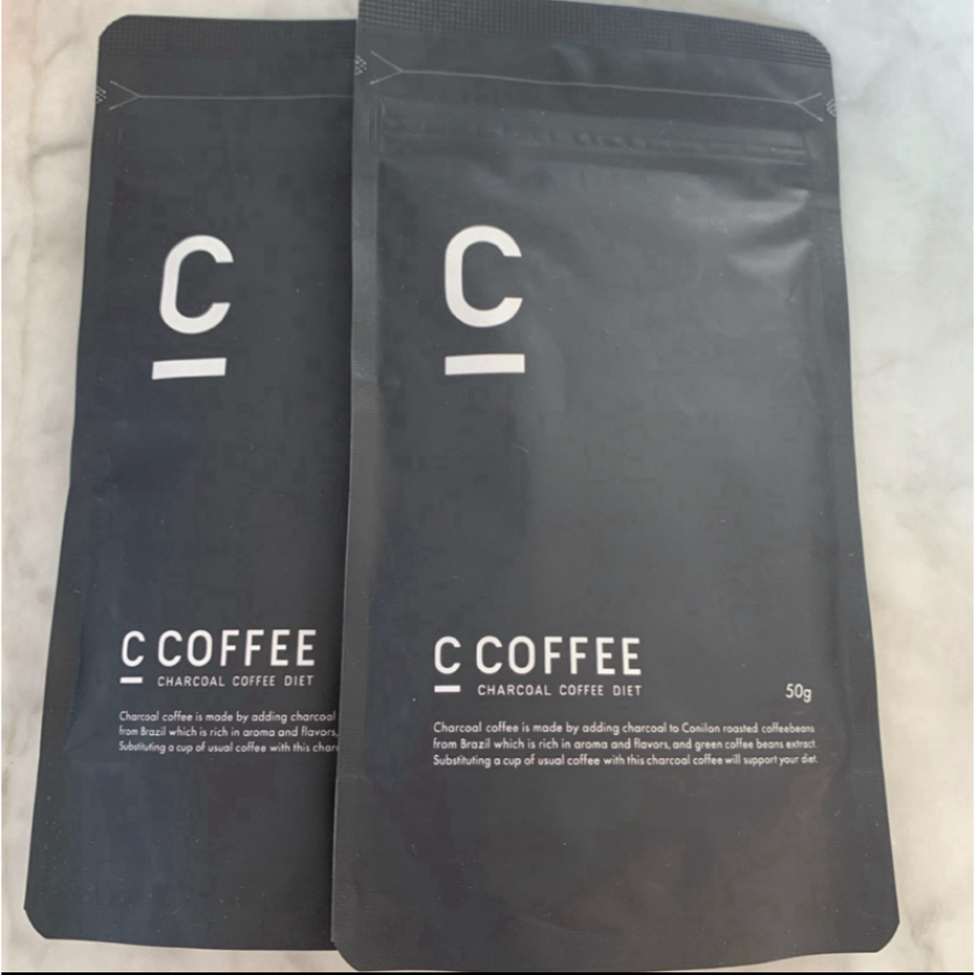 新品未開封　c coffee ダイエットコーヒー　50g✖︎2袋 コスメ/美容のダイエット(ダイエット食品)の商品写真