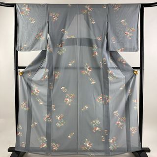 小紋 身丈163cm 裄丈64cm 正絹 秀品 【中古】(着物)