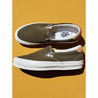 バンズボルト(VANS VAULT)のバンズ VANS OG SLIP-ON 59 LX 27,0cm Suede O(スニーカー)