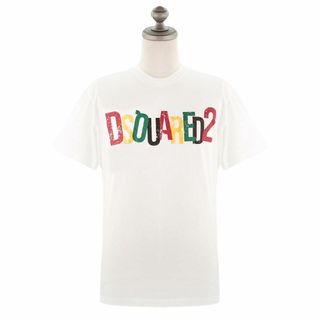 DSQUARED2 - DSQUARED2 ディースクエアード 半袖Tシャツ S71GD1249 S23009 メンズ トップス 100 WHITE ホワイト Lサイズ