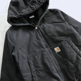 カーハート(carhartt)のM(10/12)サイズ/カーハート アクティブジャケット 黒(ブラック)系(ジャケット/上着)