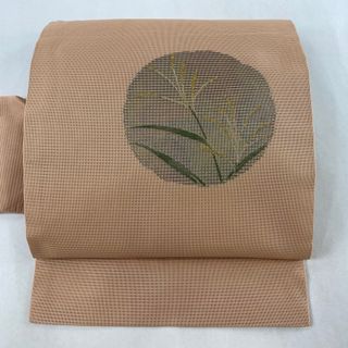 名古屋帯 美品 優品 正絹 【中古】(帯)