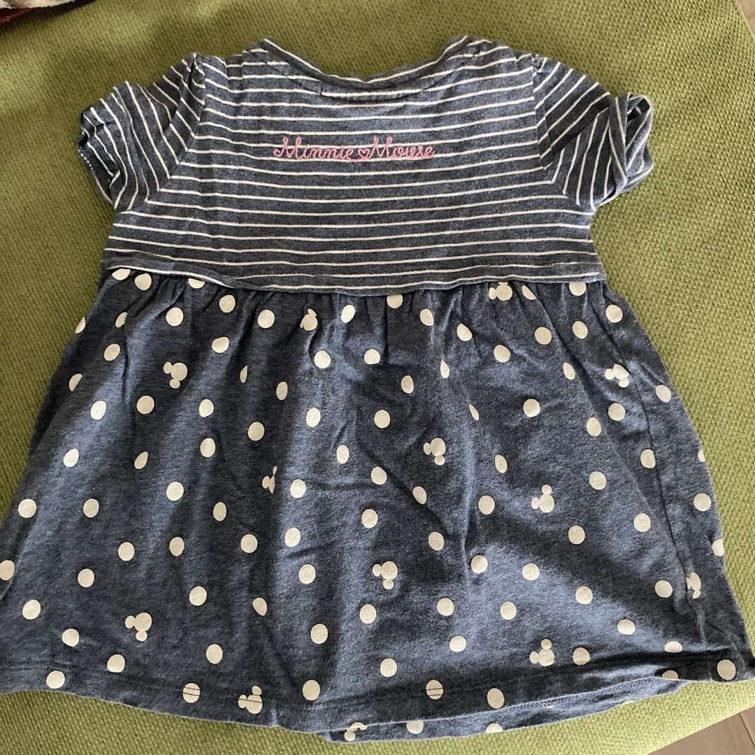 babyGAP(ベビーギャップ)のワンピース　2点セット　70サイズ キッズ/ベビー/マタニティのベビー服(~85cm)(ロンパース)の商品写真