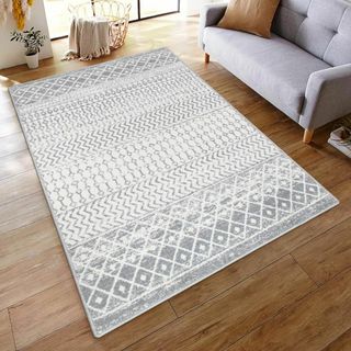 【特価商品】HAOCOO ラグ 洗える 120×160cm オールシーズン適用 (ラグ)