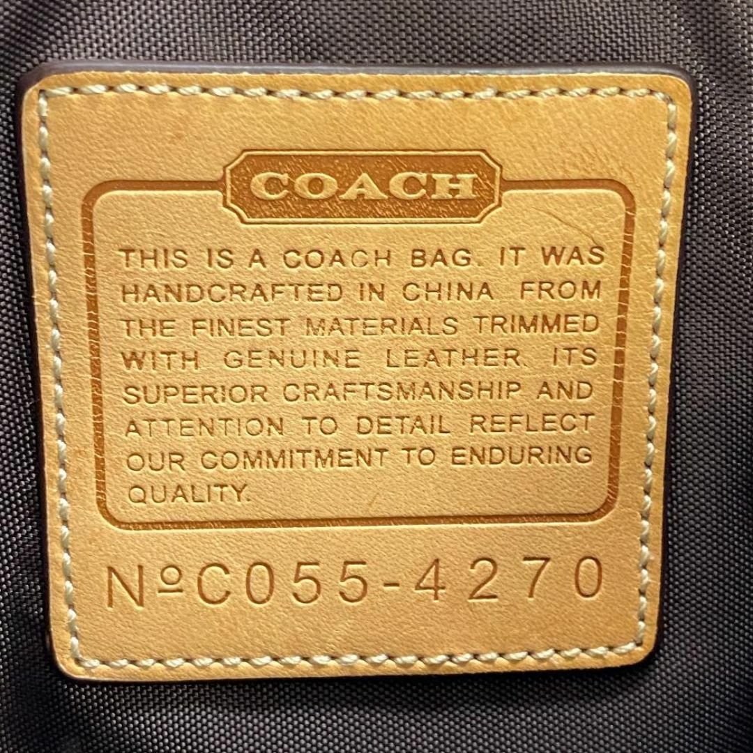 COACH(コーチ)のコーチ シグネチャー 4270 ショルダーバッグ キャンバス レザー メンズのバッグ(ショルダーバッグ)の商品写真