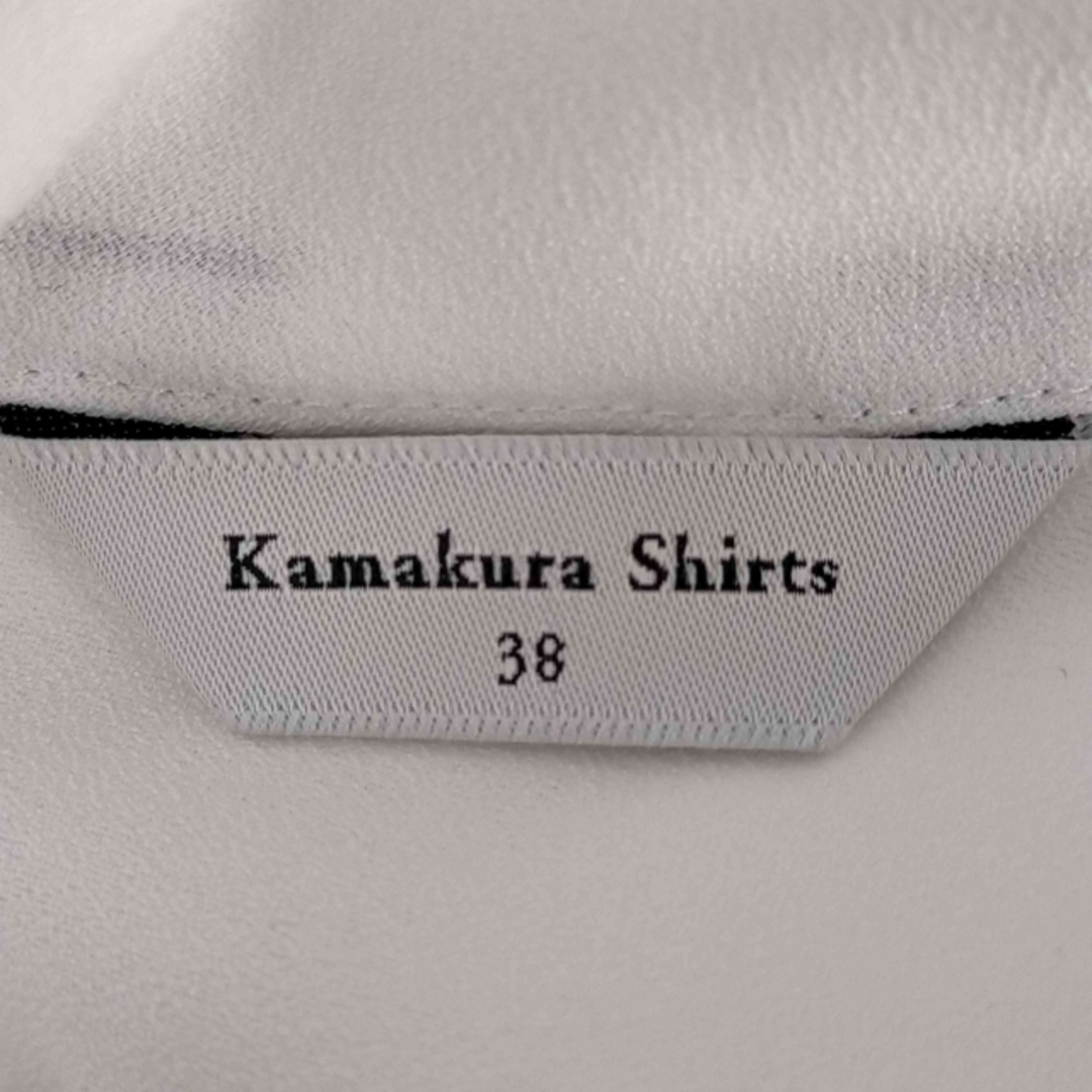 KAMAKURA SHIRTS(カマクラシャツ) カラーレス 長袖ブラウス レディースのトップス(シャツ/ブラウス(長袖/七分))の商品写真