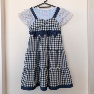 axes femme kids - アクシーズファム　 半袖ワンピース  サイズ120cm   