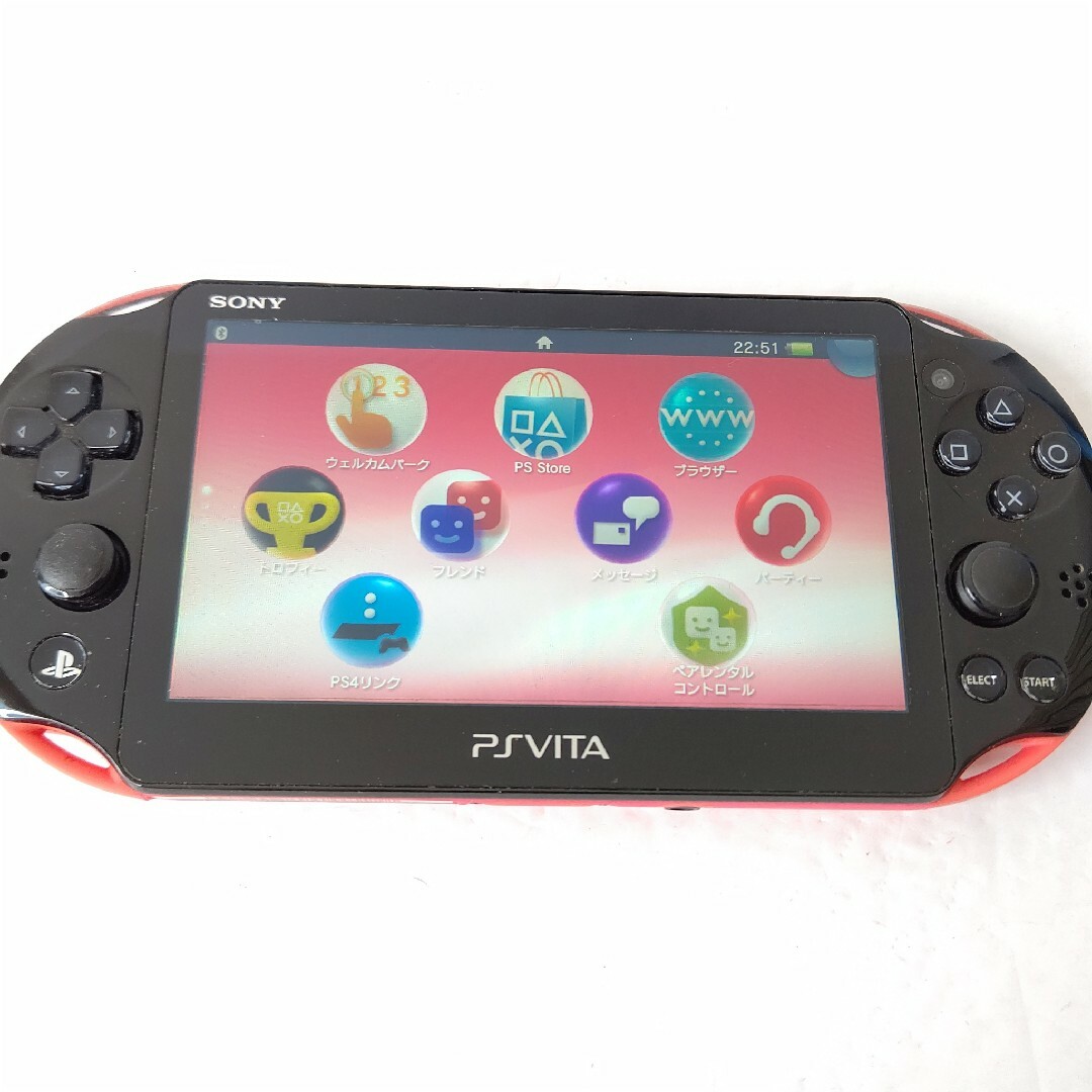 PlayStation Vita - ソニー psvita pch2000 ピンクブラック 画面 PlayStation Vita - ソニー psvita pch2000 ピンクブラック 画面