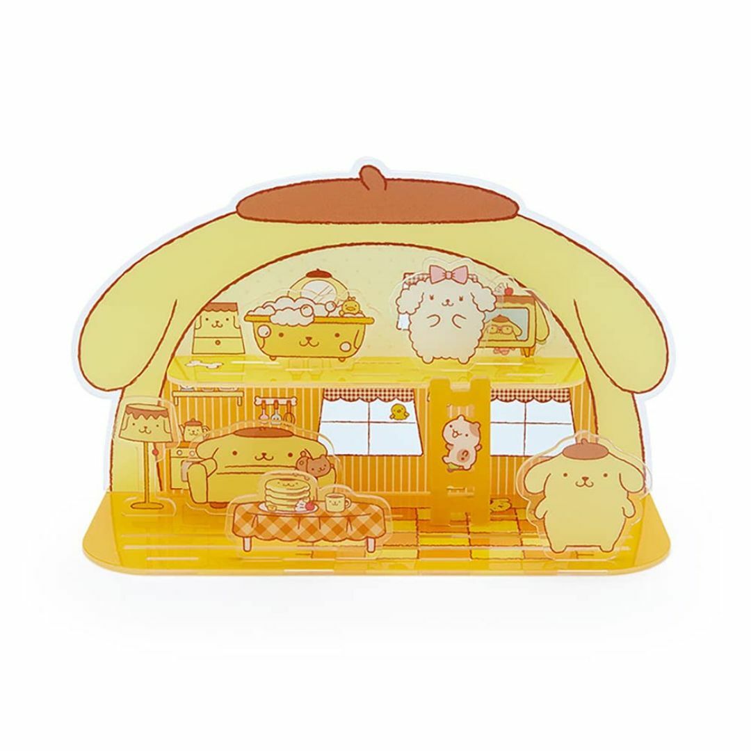 【在庫処分】サンリオ(SANRIO) ポムポムプリン カスタムアクリルハウス 2 キッズ/ベビー/マタニティのキッズ/ベビー/マタニティ その他(その他)の商品写真