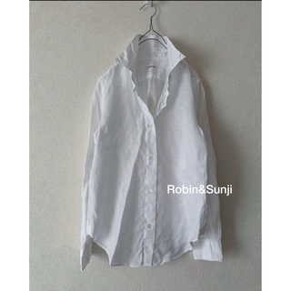 ドゥーズィエムクラス(DEUXIEME CLASSE)のDeuxieme Classe White linenshirt(シャツ/ブラウス(長袖/七分))