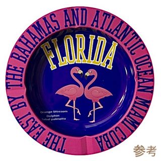 Florida 灰皿 アッシュトレイ 小物入れ アメリカ雑貨 新品 J(その他)