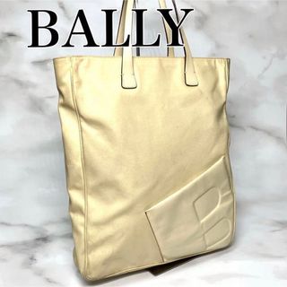 BALLY バリー　トートバッグ　ショルダーバッグ　肩掛け　ベージュ　シンプル