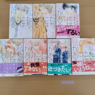 私たちには壁がある。　築島治　全巻(少女漫画)