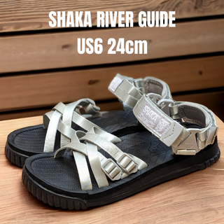 SHAKA - SHAKA RIVER GUIDE シャカ 24cm スポーツサンダル シルバー