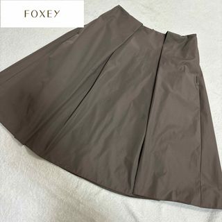 FOXEY NEW YORK - FOXY NEW YORK フォクシーニューヨーク　タック　フレアスカート　38