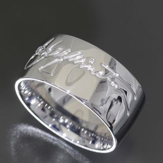 ハリーウィンストン(HARRY WINSTON)のハリーウィンストン シグネチャー リング 22号 ダイヤ K18WG 男性指輪(リング(指輪))