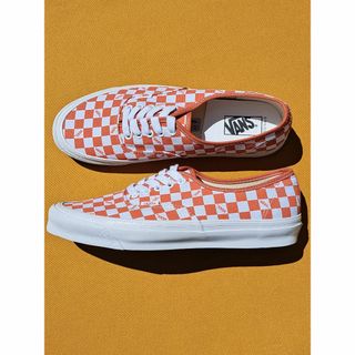 バンズボルト(VANS VAULT)のバンズ VANS OG AUTHENTIC LX 29,0cm 白橙(スニーカー)