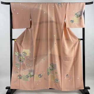 訪問着 身丈161cm 裄丈66cm 正絹 逸品 【中古】(着物)