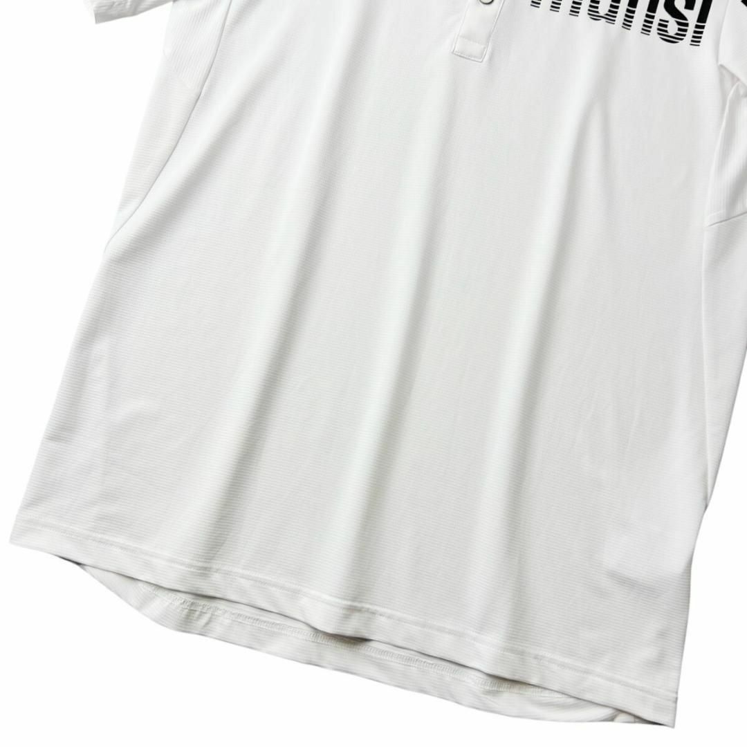 Munsingwear(マンシングウェア)の2022年モデル マンシングウェア ドライ 半袖 ポロシャツ メンズ L 白 スポーツ/アウトドアのゴルフ(ウエア)の商品写真